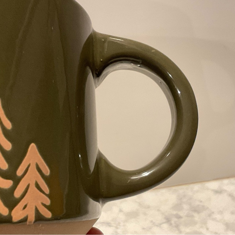 Mountain Man Fruit & Nut Company Ceramic Mug with Pine Tree Design - Picture 5 of 13